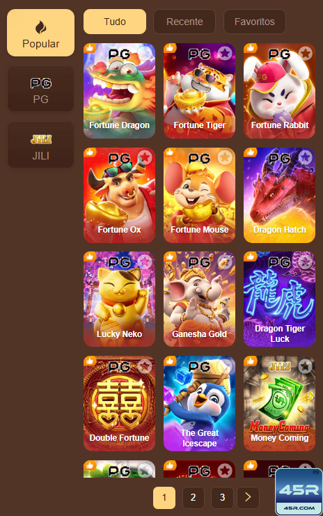 45r.com - jogar premiados caça-níqueis